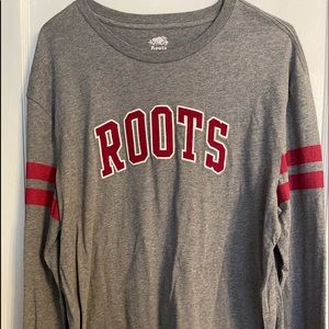 Men Roots Crew Long sleeve shirts